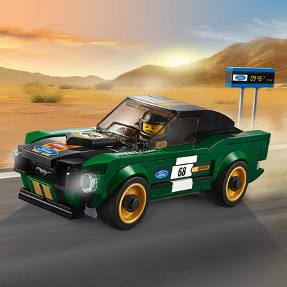 LEGO Speed Champions 1968 Ford Mustang Fastback 75884 Playset Toy