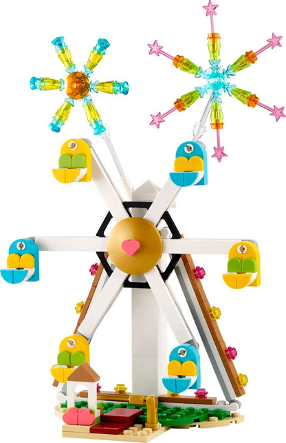 LEGO® Ferris Wheel with Fireworks 40758