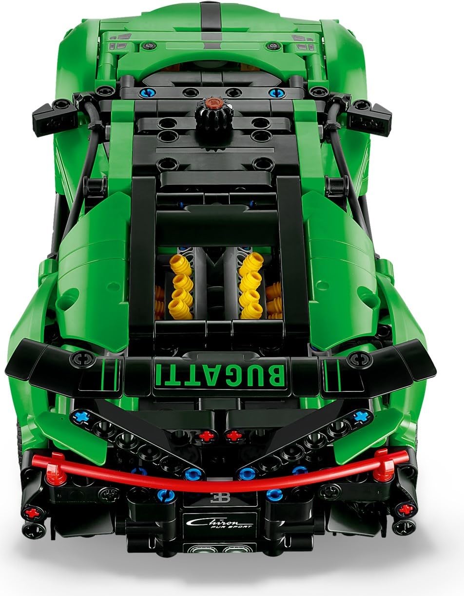 LEGO Technic Green Bugatti Chiron Pur Sport Hypercar Set 42241