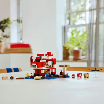 LEGO Minecraft The Mooshroom House 21270
