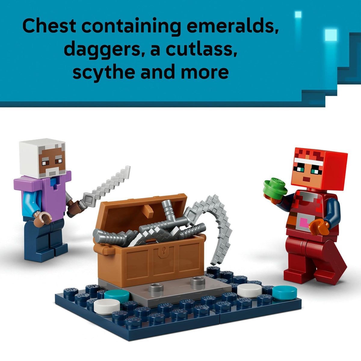 LEGO® Minecraft® The Twisted Warden Battle 21591
