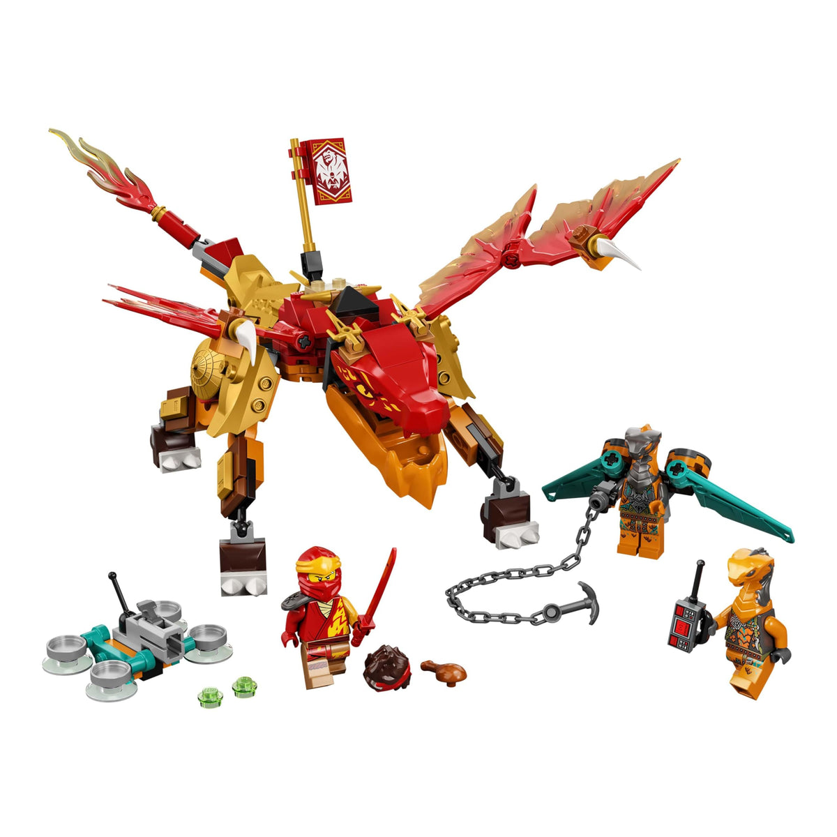 LEGO 71762 Kai's Fire Dragon eVO