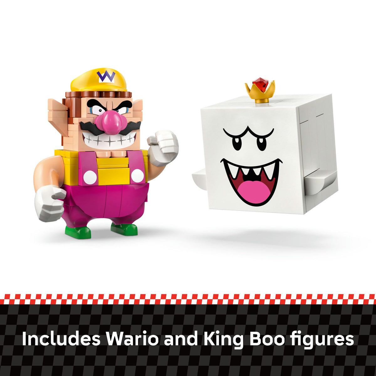 LEGO® Super Mario™: Mario Kart™ – Wario & King Boo Figures 72038 Badwagon and Teddy Buggy Drifting Toy Vehicles for Kids, Nintendo® Character Toy Idea for Boys, Girls and Any Gamers Aged 8 Plus