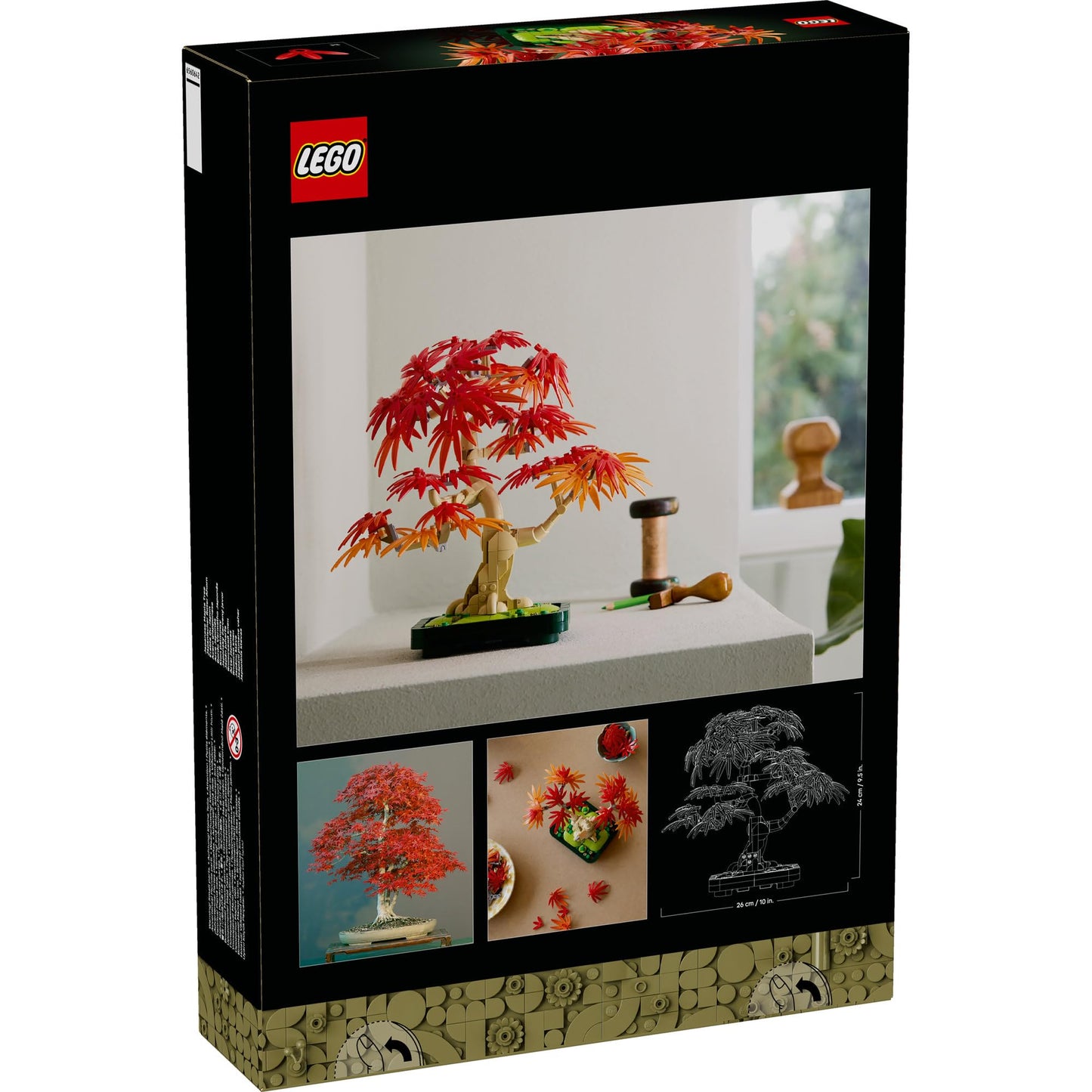 LEGO Botanicals Japanese Red Maple Bonsai Tree 10348