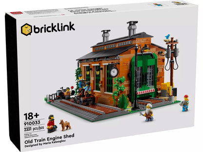 LEGO Old Train Engine Shed 910033