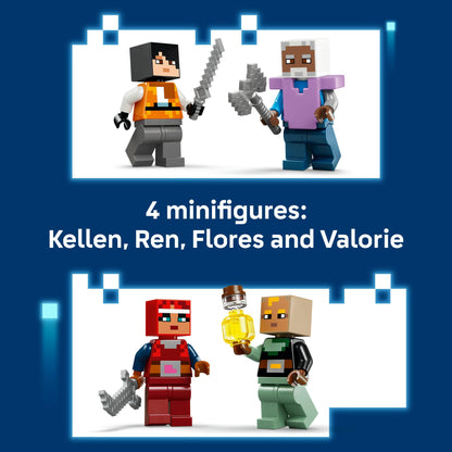 LEGO® Minecraft® The Twisted Warden Battle 21591