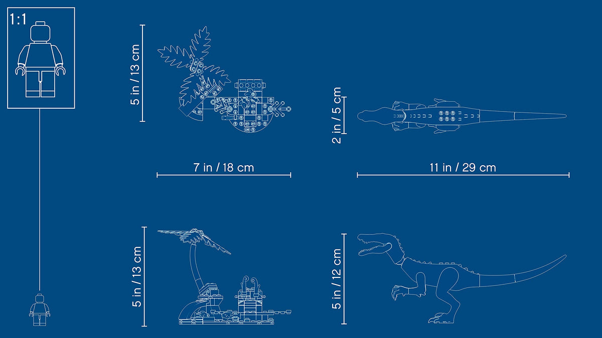 LEGO® Jurassic World™ Baryonyx Face-Off: The Treasure Hunt 75935