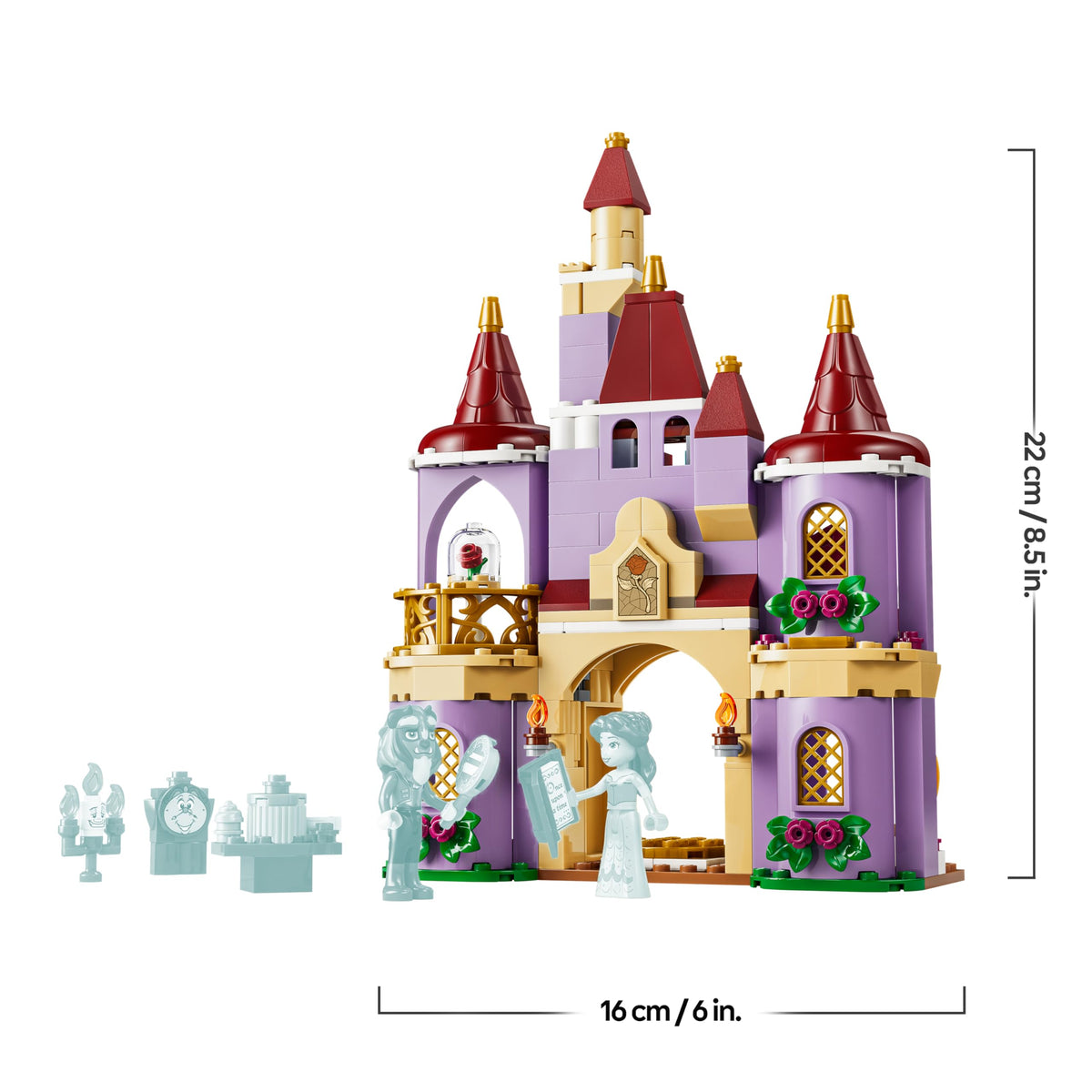 LEGO LEGO Disney Princess Belle & the Beast's Enchanted Castle 43289