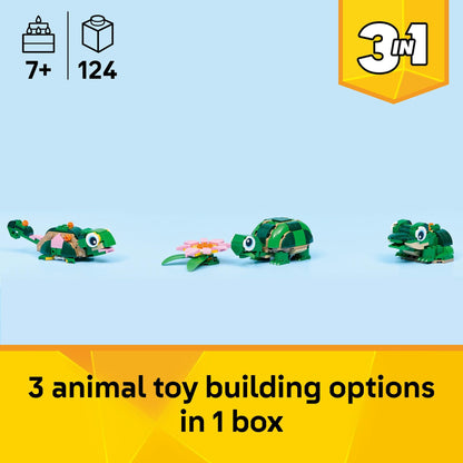 LEGO Creator 3 in 1 Turtle with a Water Lily Flower 31377