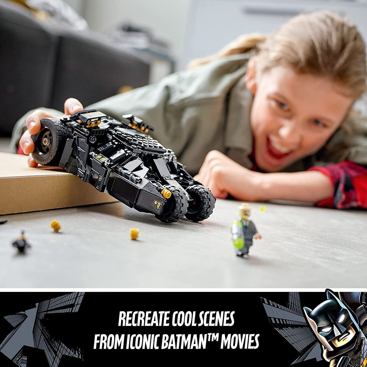 LEGO® Super Heroes DC Batman™ Batmobile™ Tumbler: Scarecrow™ Showdown 76239 Building Kit with Batman and Scarecrow Minifigures