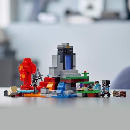 LEGO Minecraft The Destroyed Portal 21172