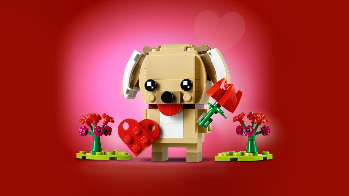 LEGO BrickHeadz Valentine's Puppy 40349
