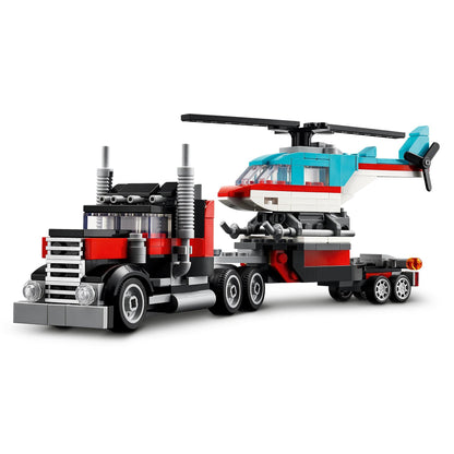 LEGO® Creator Flatbed Truck with Helicopter 31146