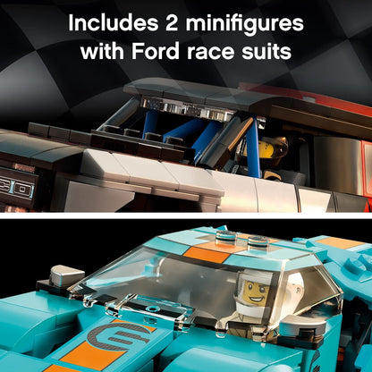 LEGO 76905 Speed Champions Ford GT Heritage Edition and Bronco R