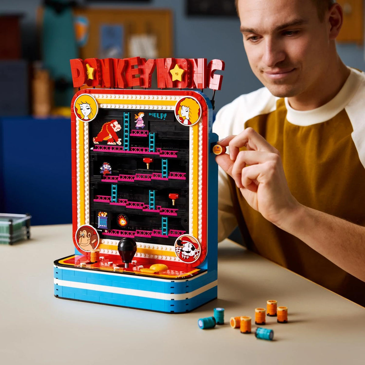 LEGO Super Mario Donkey Kong Arcade Game 72051