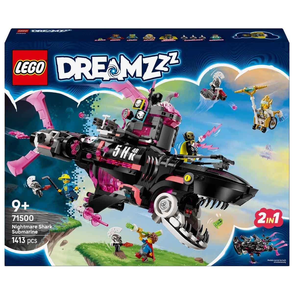 LEGO Dreams Submarine Nightmare Shark Toy 71500