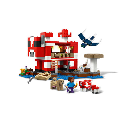 LEGO Minecraft The Mooshroom House 21270