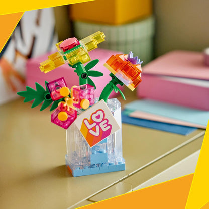 LEGO Creator Perfume Bottle: Flower Crush Toy, Birthday Gift 31383