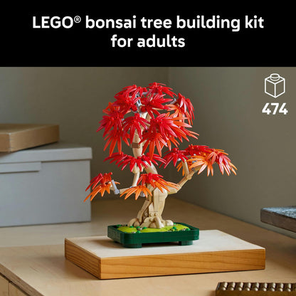 LEGO Botanicals Japanese Red Maple Bonsai Tree 10348
