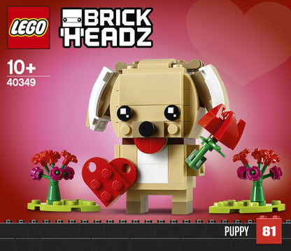 LEGO BrickHeadz Valentine's Puppy 40349