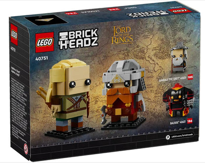 LEGO Legolas and Gimli BrickHeadz™ Set 40751