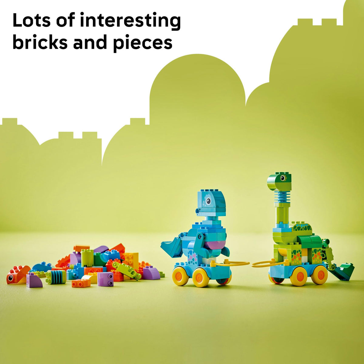 LEGO® DUPLO® Town 3in1 Dinosaurs on Wheels 10451
