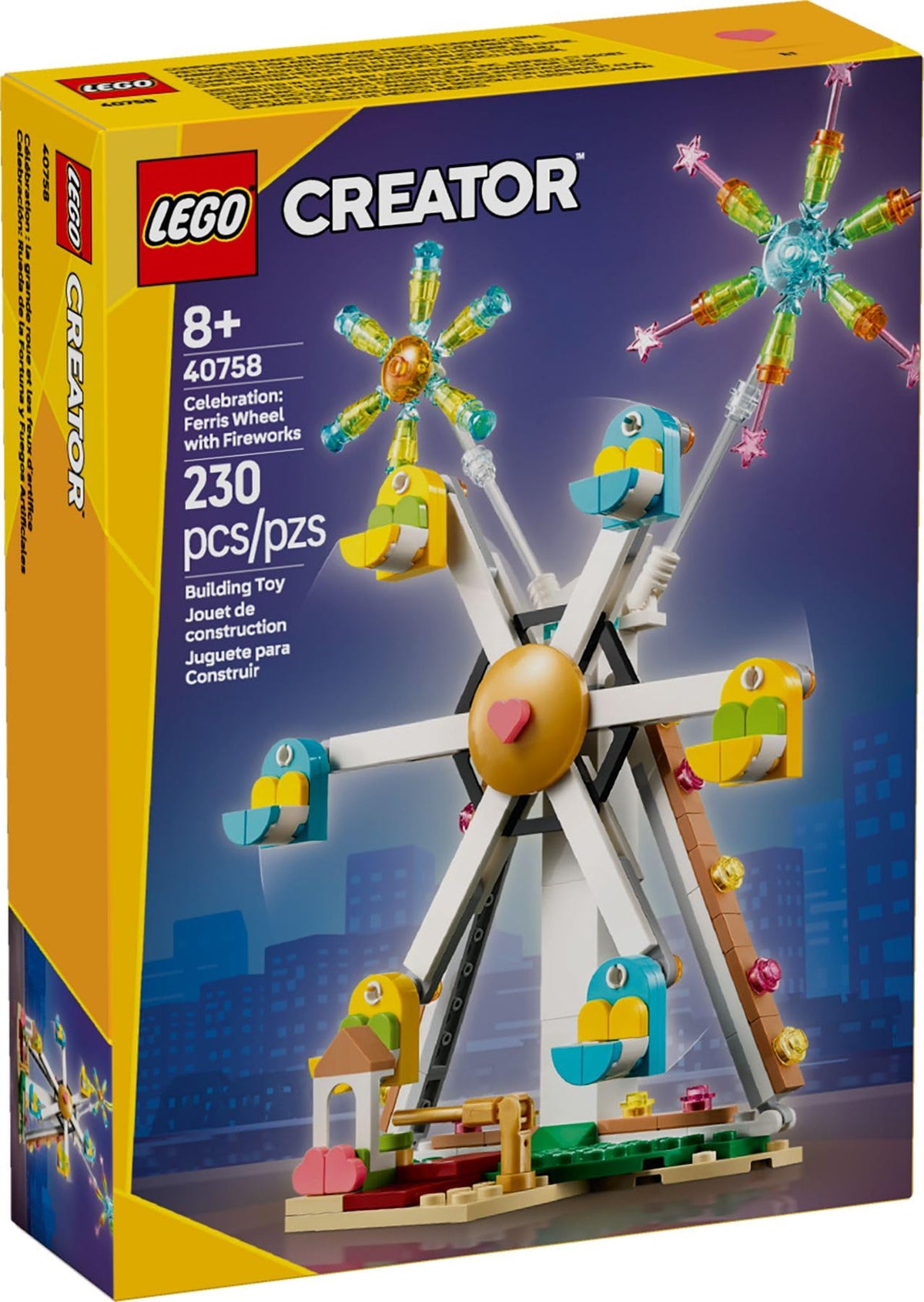 LEGO® Ferris Wheel with Fireworks 40758