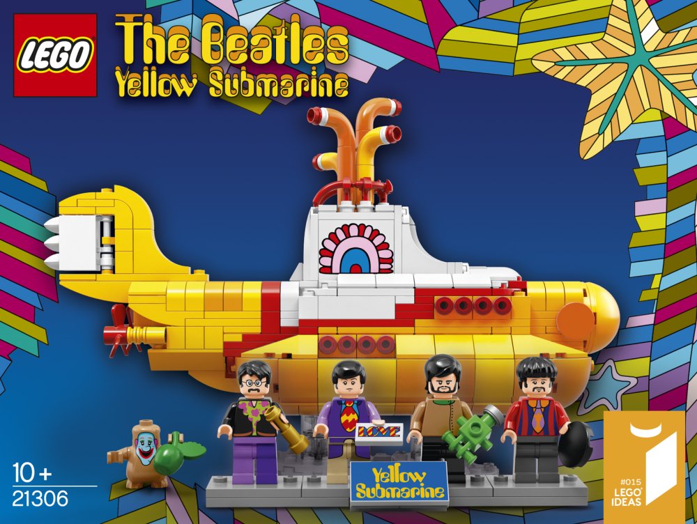 LEGO IDEAS The Beatles, Yellow Submarine 21306