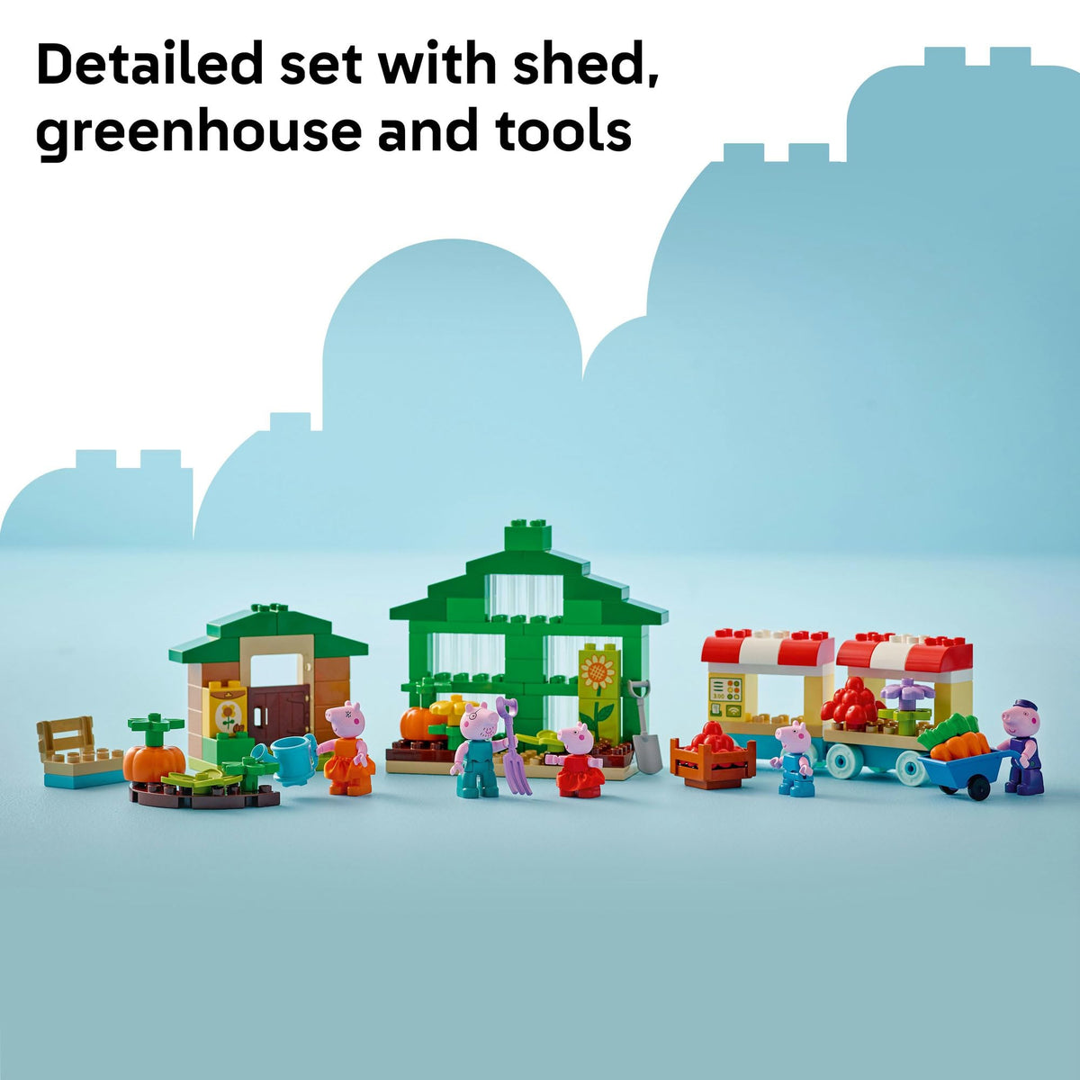 LEGO® DUPLO® Peppa Pig Grandpa Pig's Garden and Greenhouse 10461
