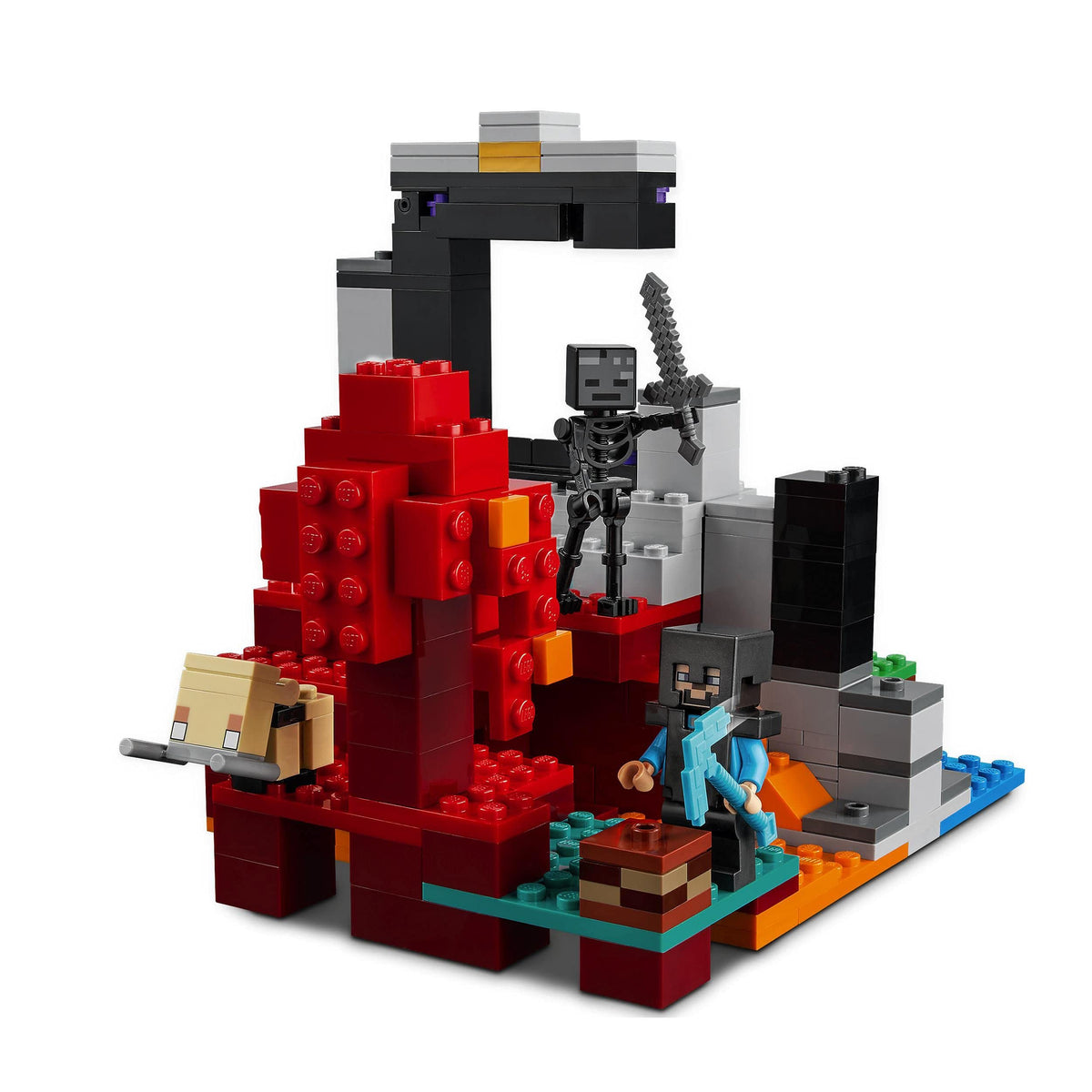 LEGO Minecraft The Destroyed Portal 21172