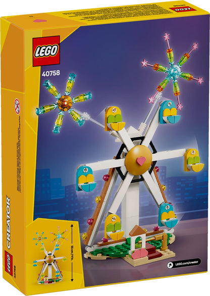 LEGO® Ferris Wheel with Fireworks 40758