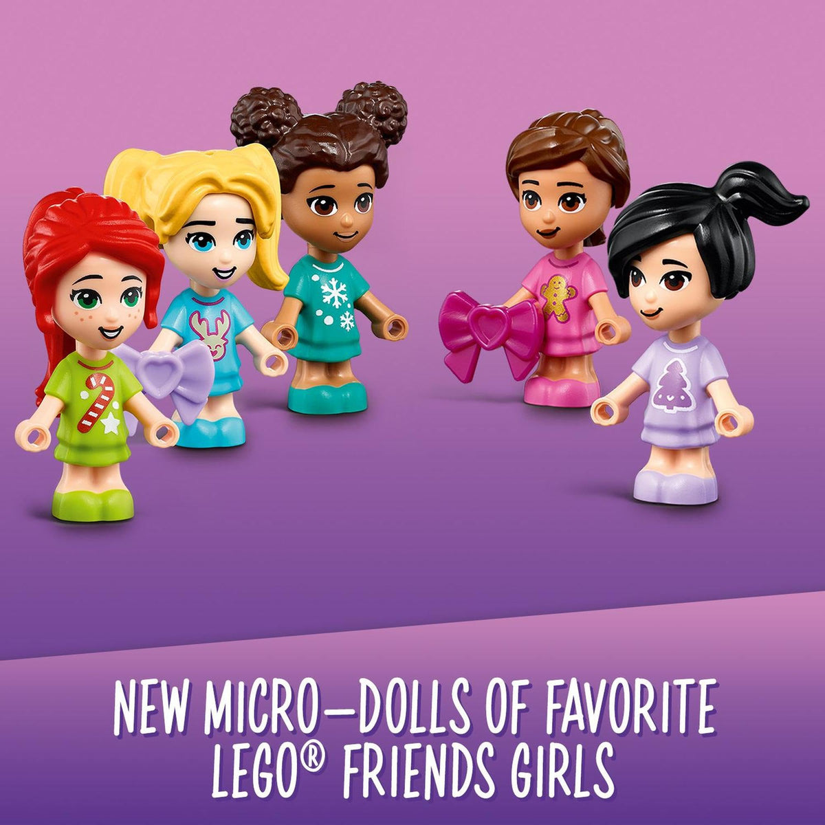 LEGO® Friends Advent Calendar 41690 Building Kit;Christmas Countdown for Creative Kids