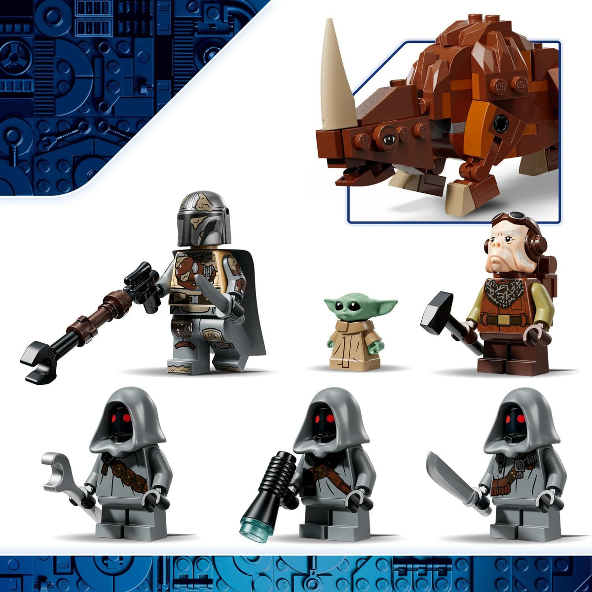 LEGO Star Wars Offworld Sandcrawler™ and Mudhorn 75453