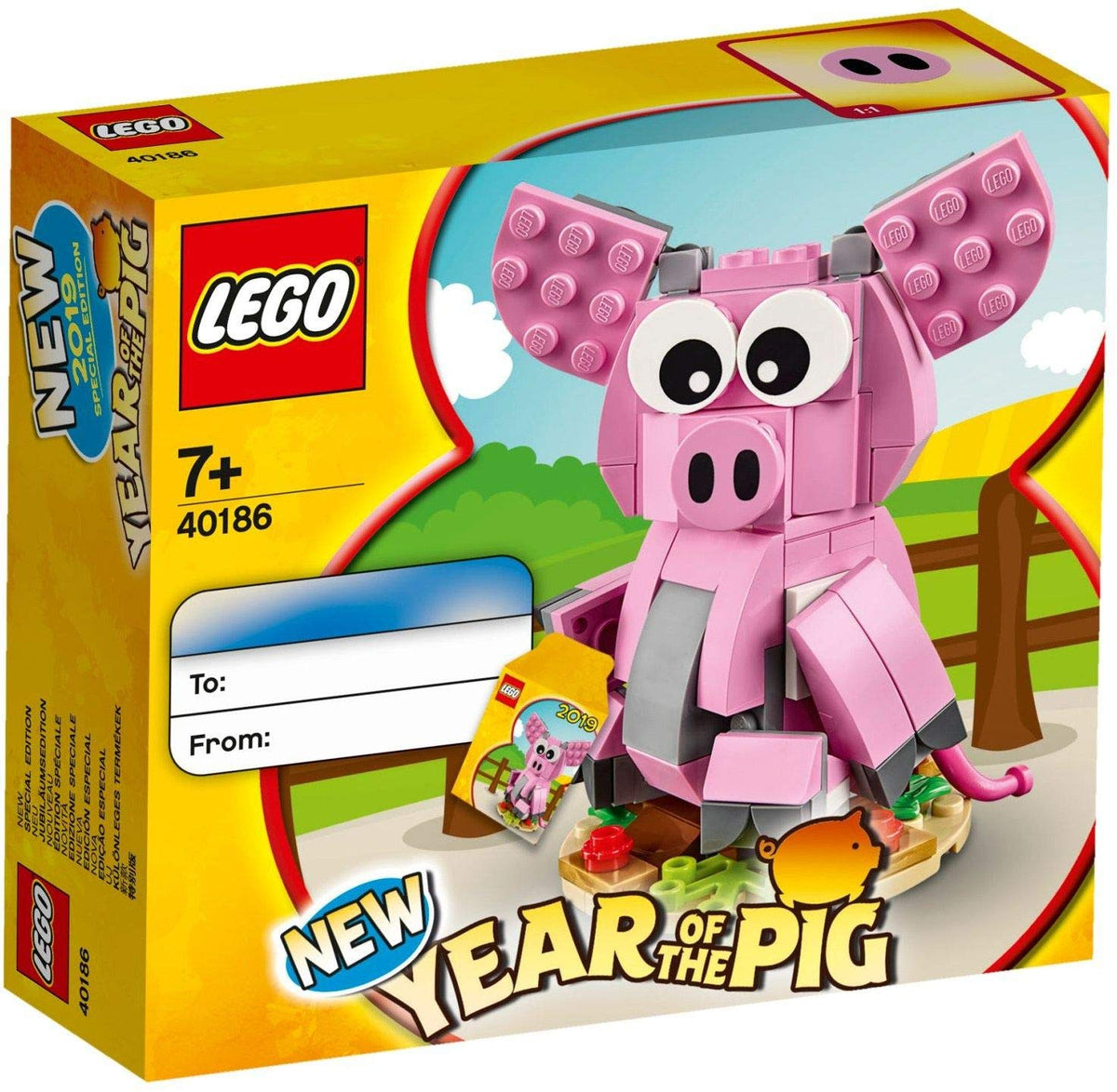 LEGO Year of the Pig Iconic Building Game 40186