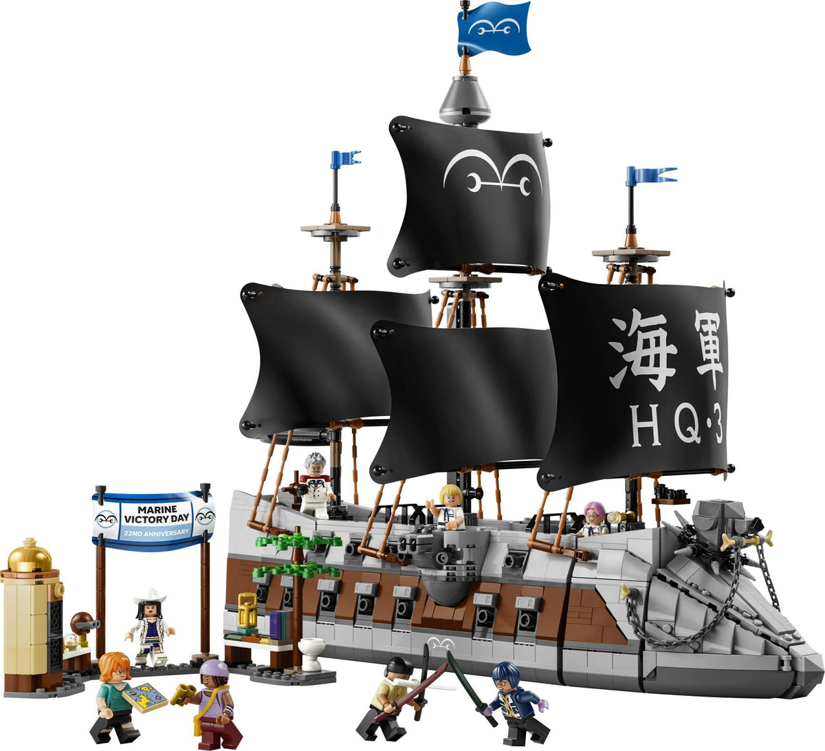 LEGO One Piece General Garp Navy Battleship 75646