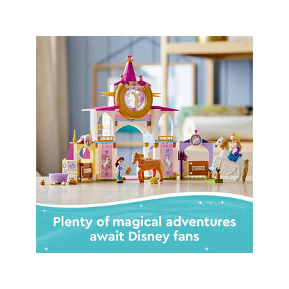 LEGO Disney Princess Belle and Rapunzel's Royal Stables 43195