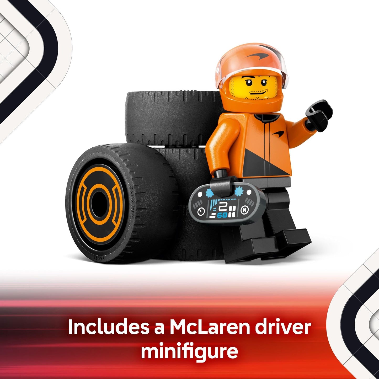 LEGO City F1 Driver with McLaren Race Car  60442