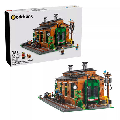 LEGO Old Train Engine Shed 910033