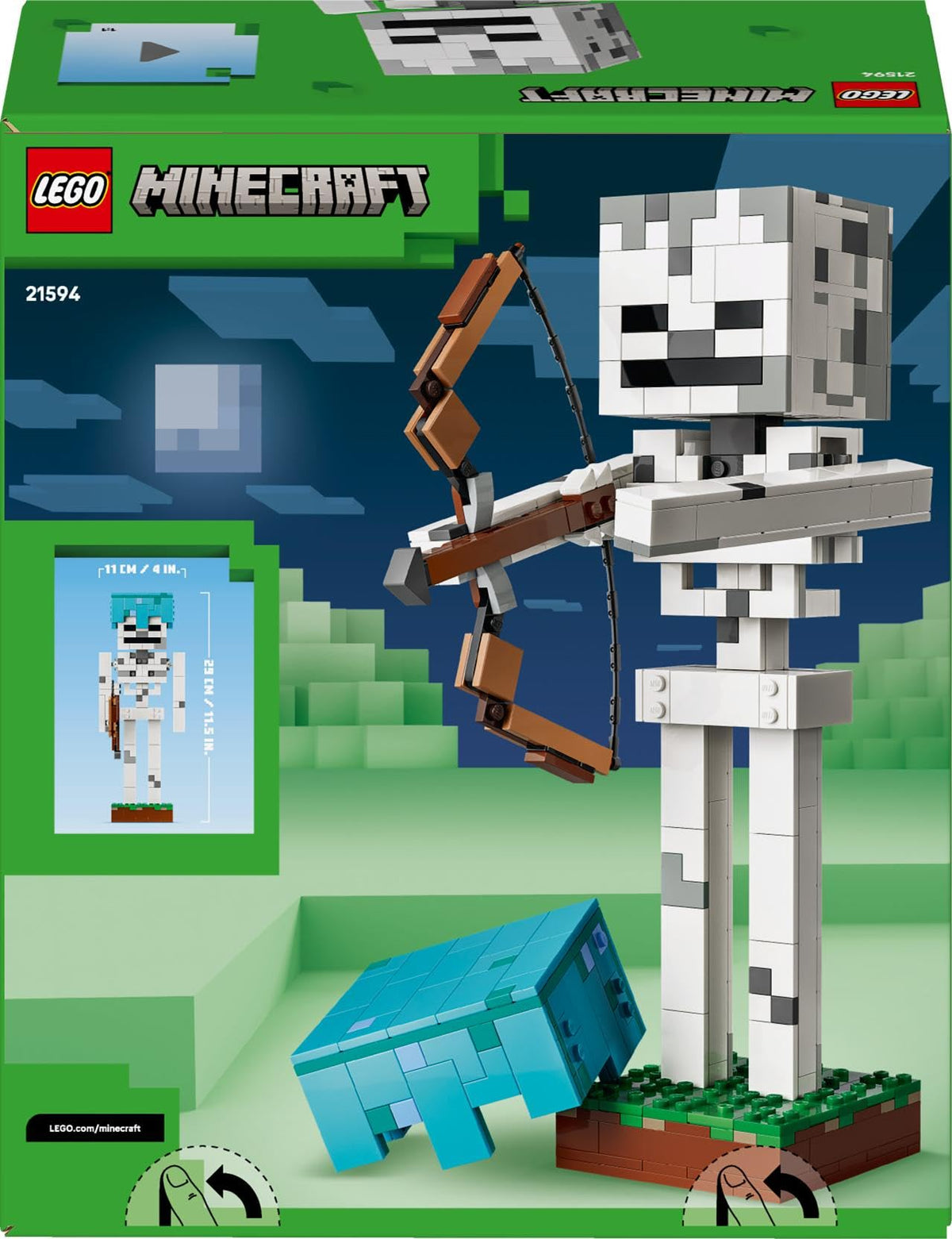 LEGO Minecraft Skeleton 21594