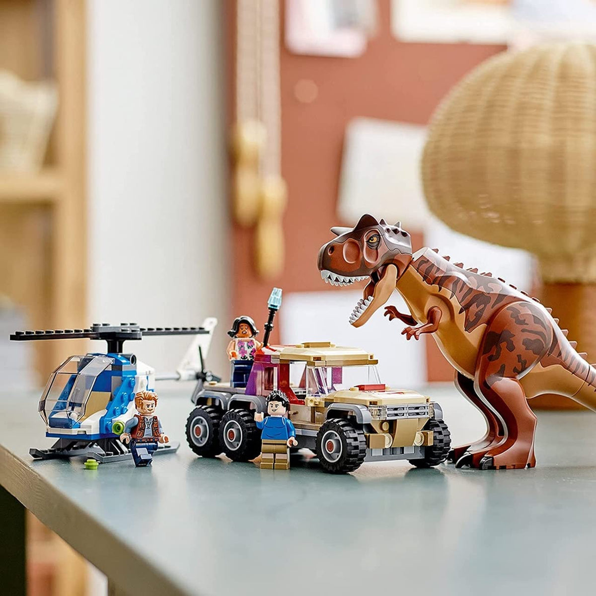 LEGO Jurassic World Carnotaurus Dinosaur Chase 76941