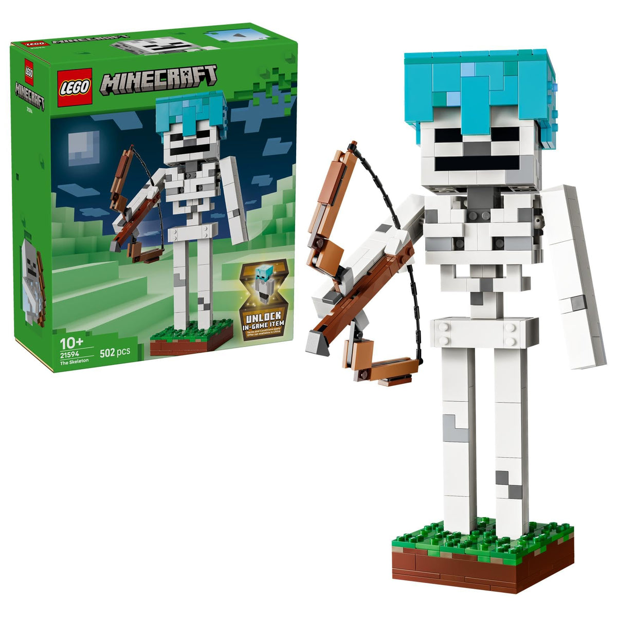 LEGO Minecraft Skeleton 21594