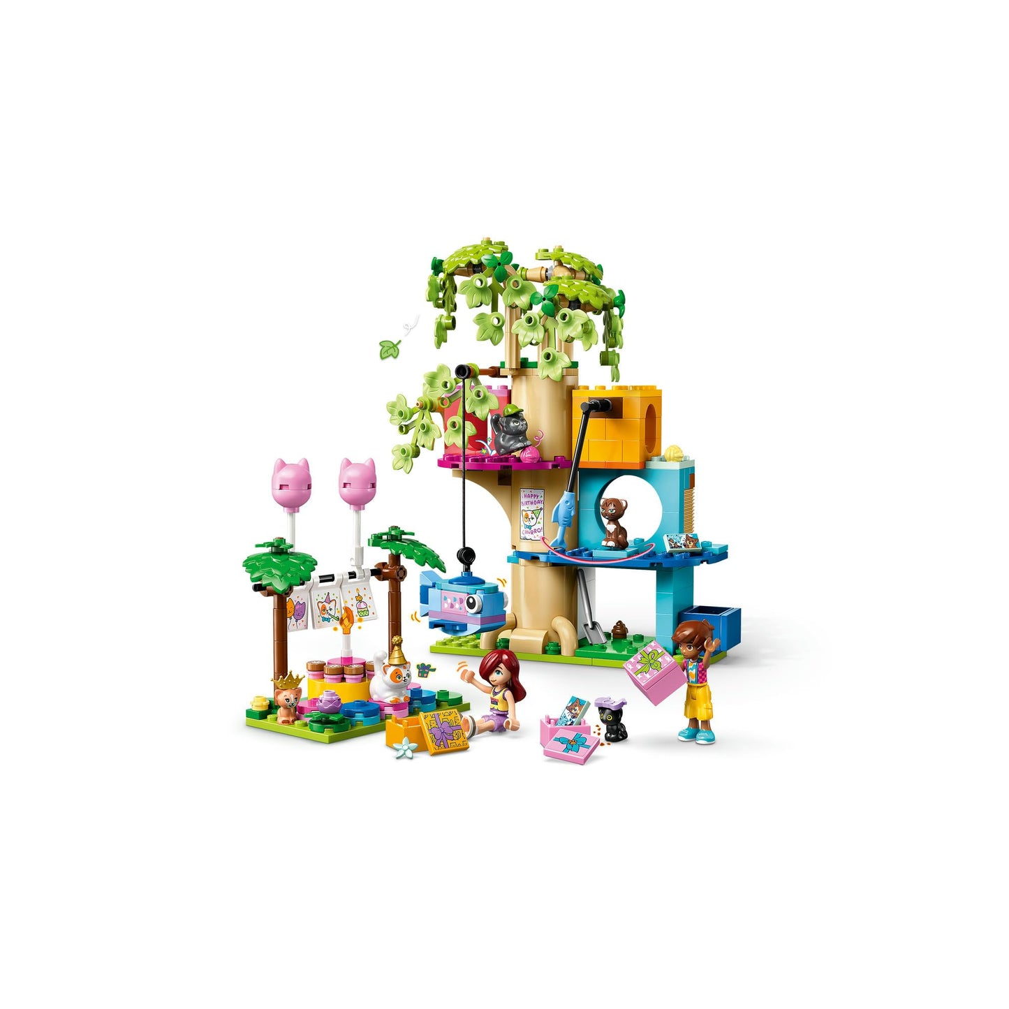 LEGO Friends Cat Birthday Party & Tree House 42666