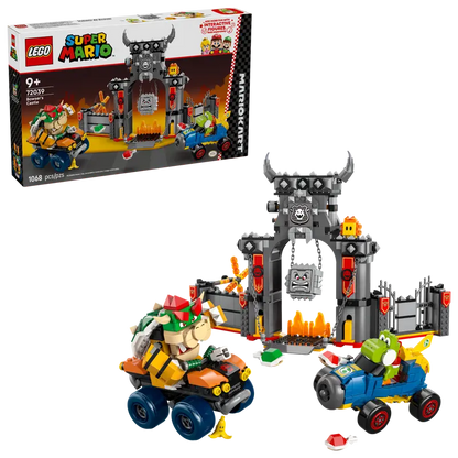 LEGO Super Mario 72039 Mario Kart – Bowser's Castle with packaging