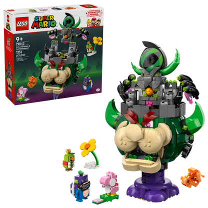 LEGO Super Mario Prince Florian & Castle Bowser 72042 with packaging