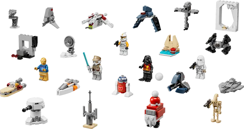 LEGO Star Wars 75340 Advent Calendar 2022 includes 24 gifts