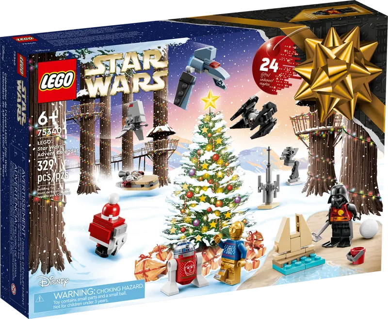LEGO Star Wars 75340 Advent Calendar 2022 packaging