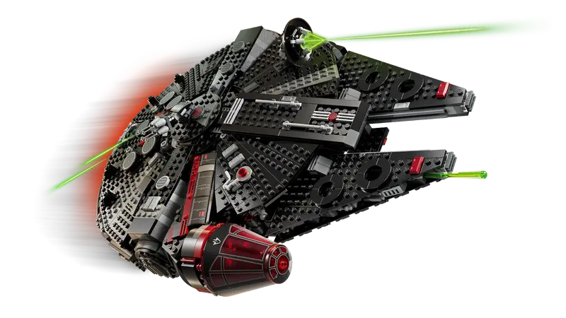  LEGO® Star Wars™ The Dark Falcon 75389 includes 2 spring-loaded shooters