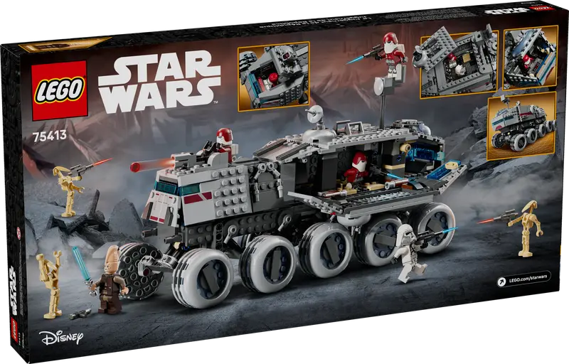LEGO® Star Wars: The Clone Wars™ Republic Juggernaut 75413 Box