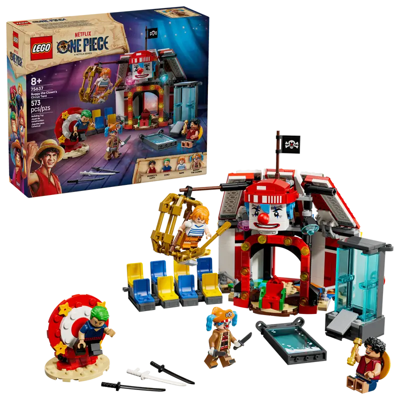 LEGO® ONE Piece Buggy The Clown’s Circus Tent 75637 Amazon