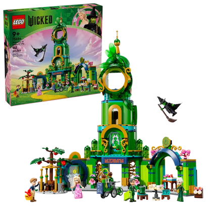 LEGO® Wicked 75684 Welcome to Emerald City with packaging